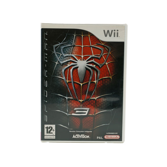Spider-Man 3 Spiel für Wii - Vorderseite