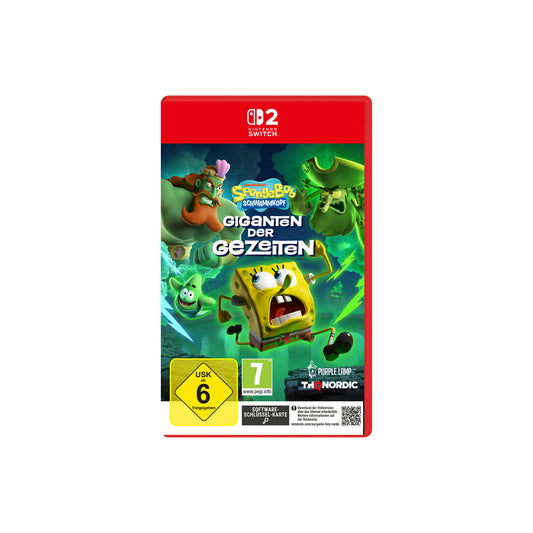 SpongeBob Schwammkopf: Giganten der Gezeiten für Nintendo Switch 2 in Originalverpackung - Vorderseite