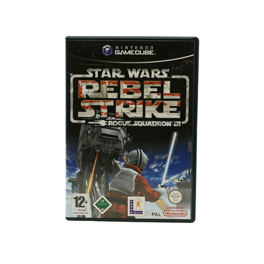 Star Wars Rogue Squadron III: Rebel Strike Spiel für GameCube - Vorderseite
