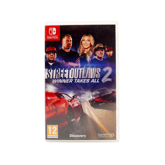 Street Outlaws 2 Winner Takes All für Nintendo Switch in Originalverpackung - Vorderseite