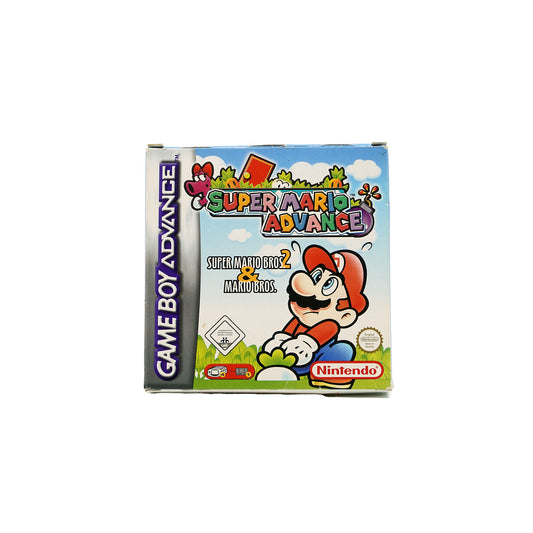 Super Mario Advance Spiel für Game Boy Advance in Originalverpackung - Vorderseite