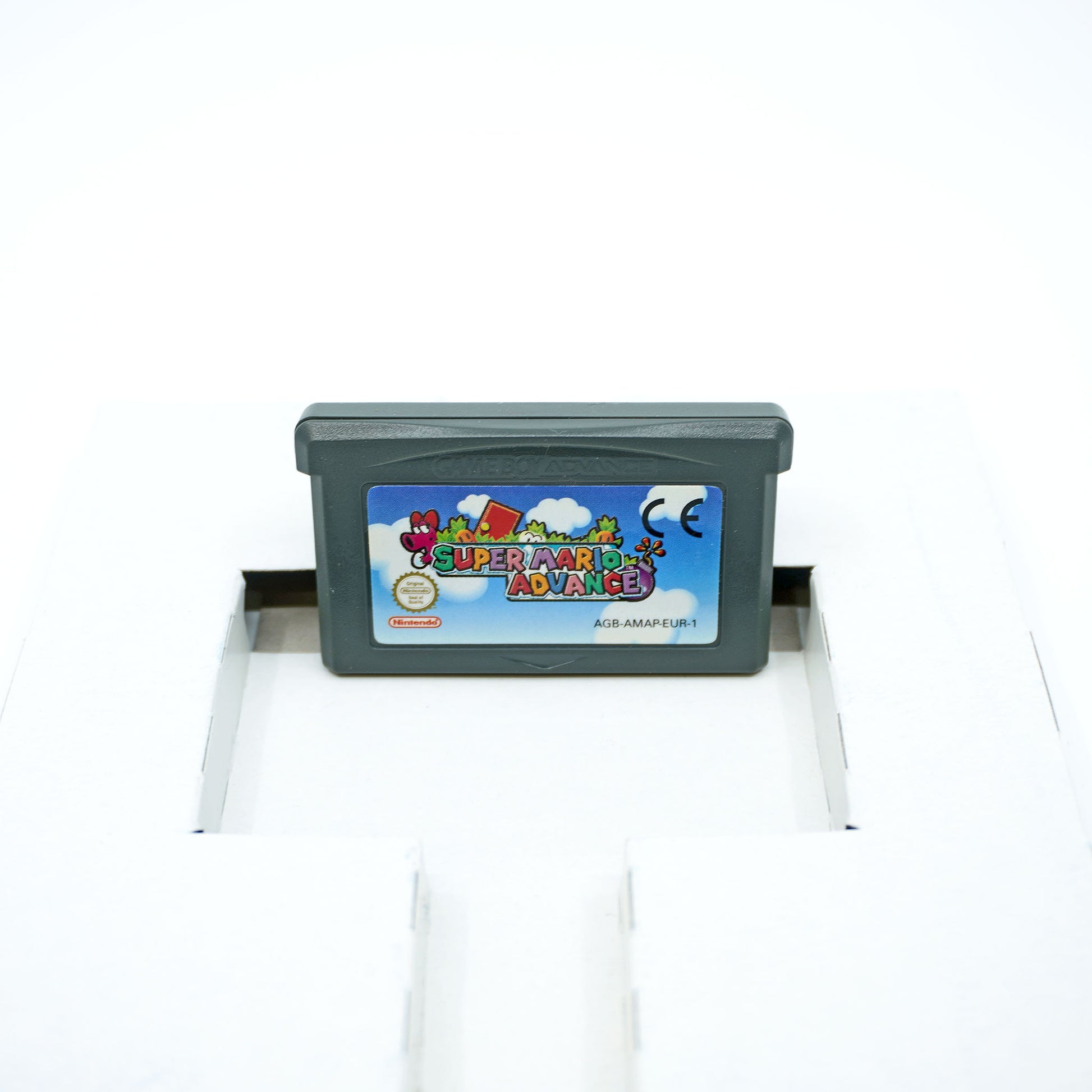 Super Mario Advance Game Boy Advance Cartridge - Vorderseite