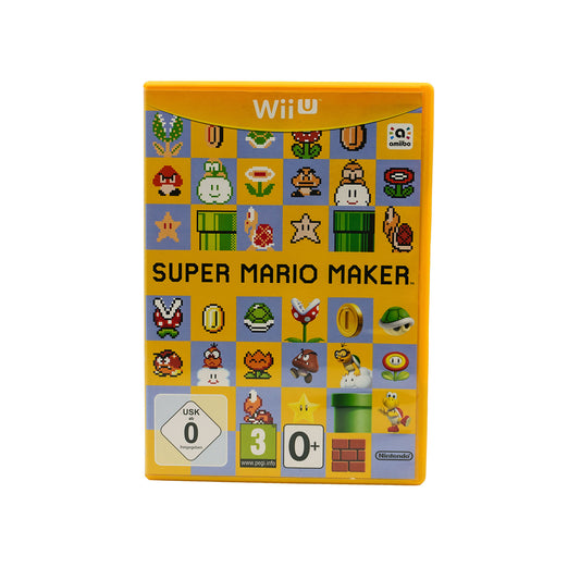 Super Mario Maker Spiel für Wii U - Vorderseite