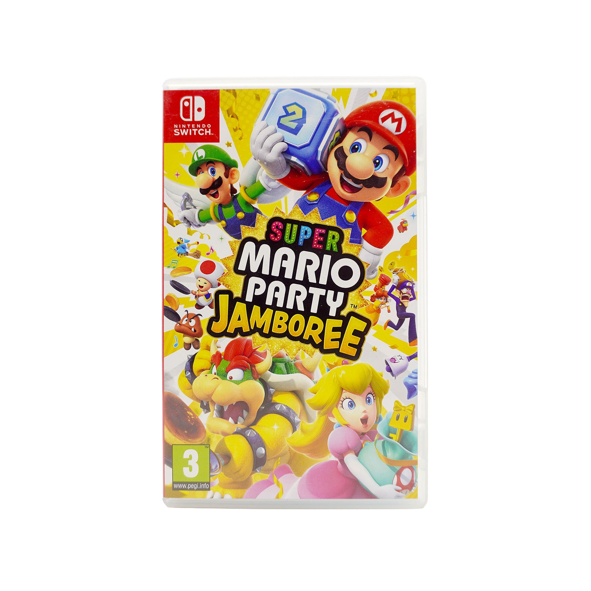 Super Mario Party Jamboree für Nintendo Switch in Originalverpackung - Vorderseite