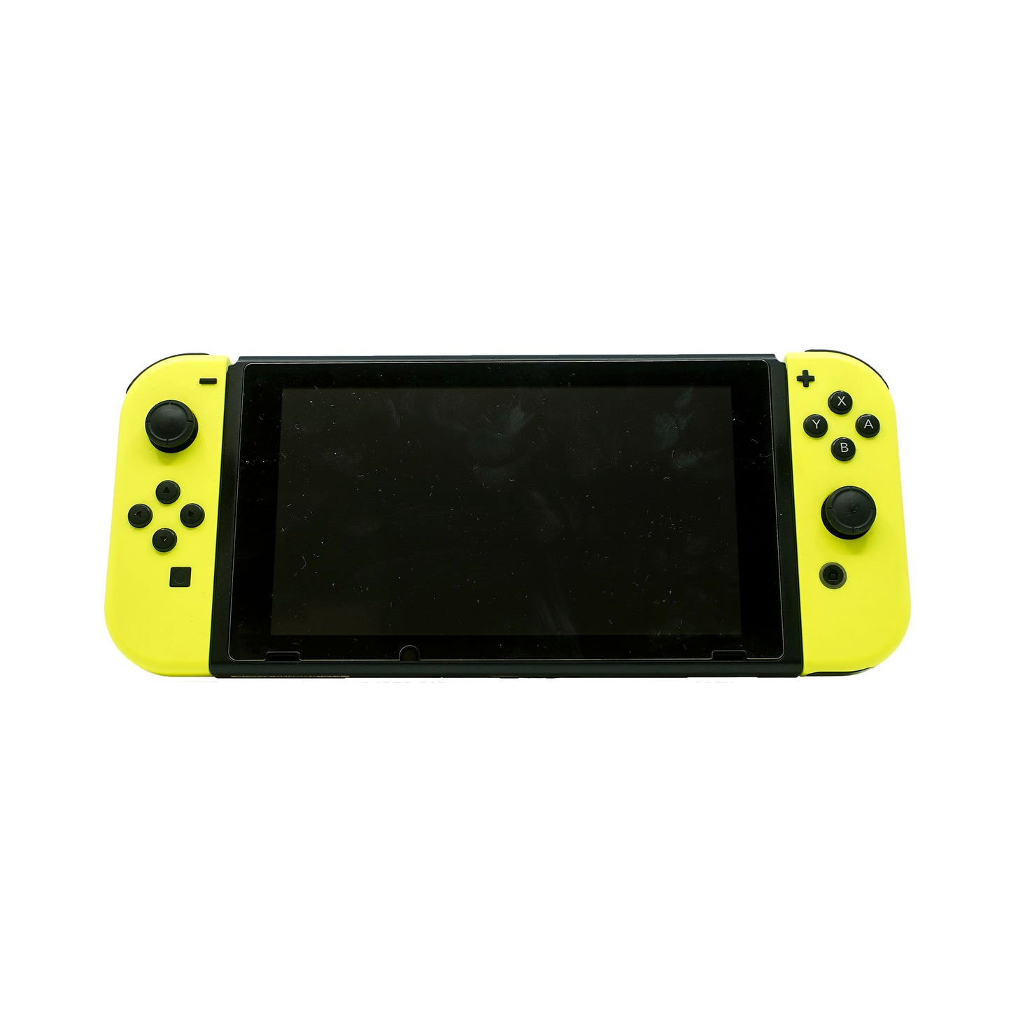 Switch Konsole mit neongelben Joy-Cons