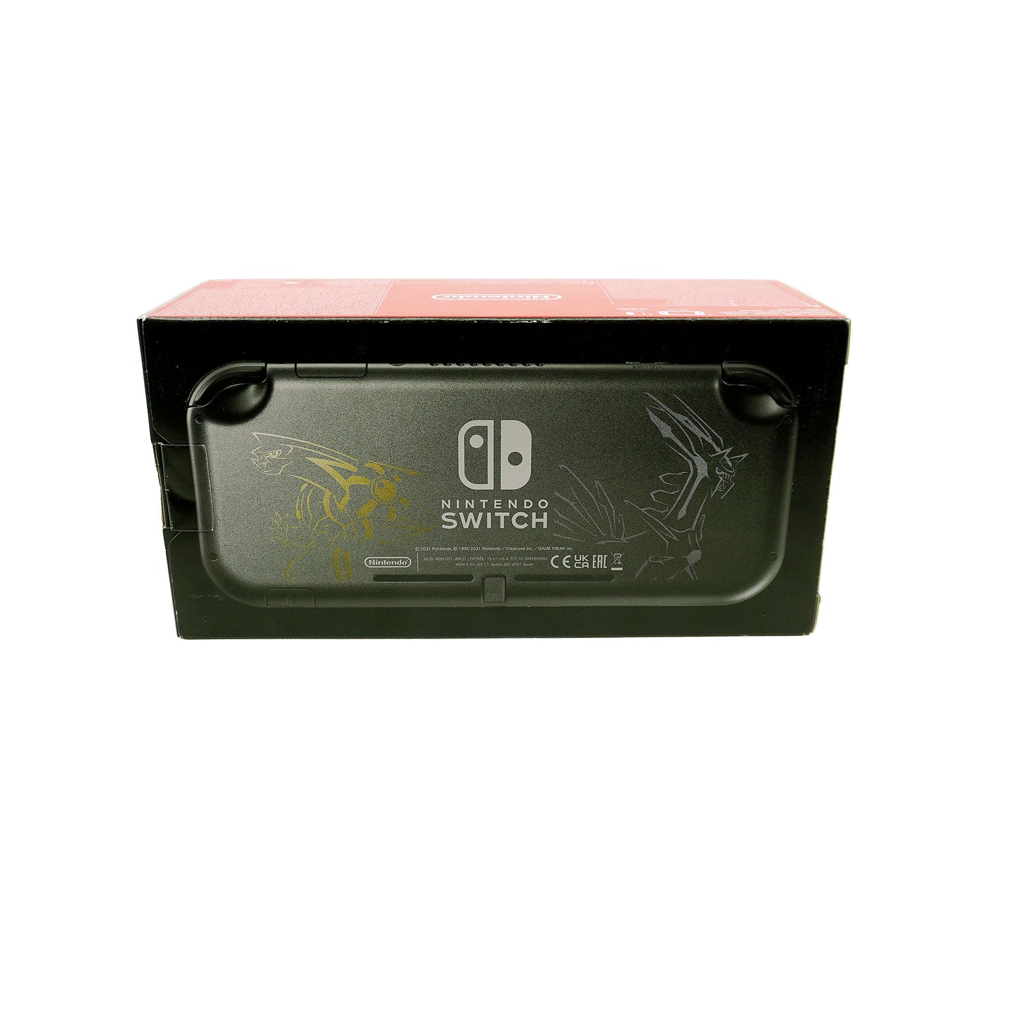 Nintendo Switch Lite Dialga & Palkia Edition für Nintendo Switch in Originalverpackung - Rückseite