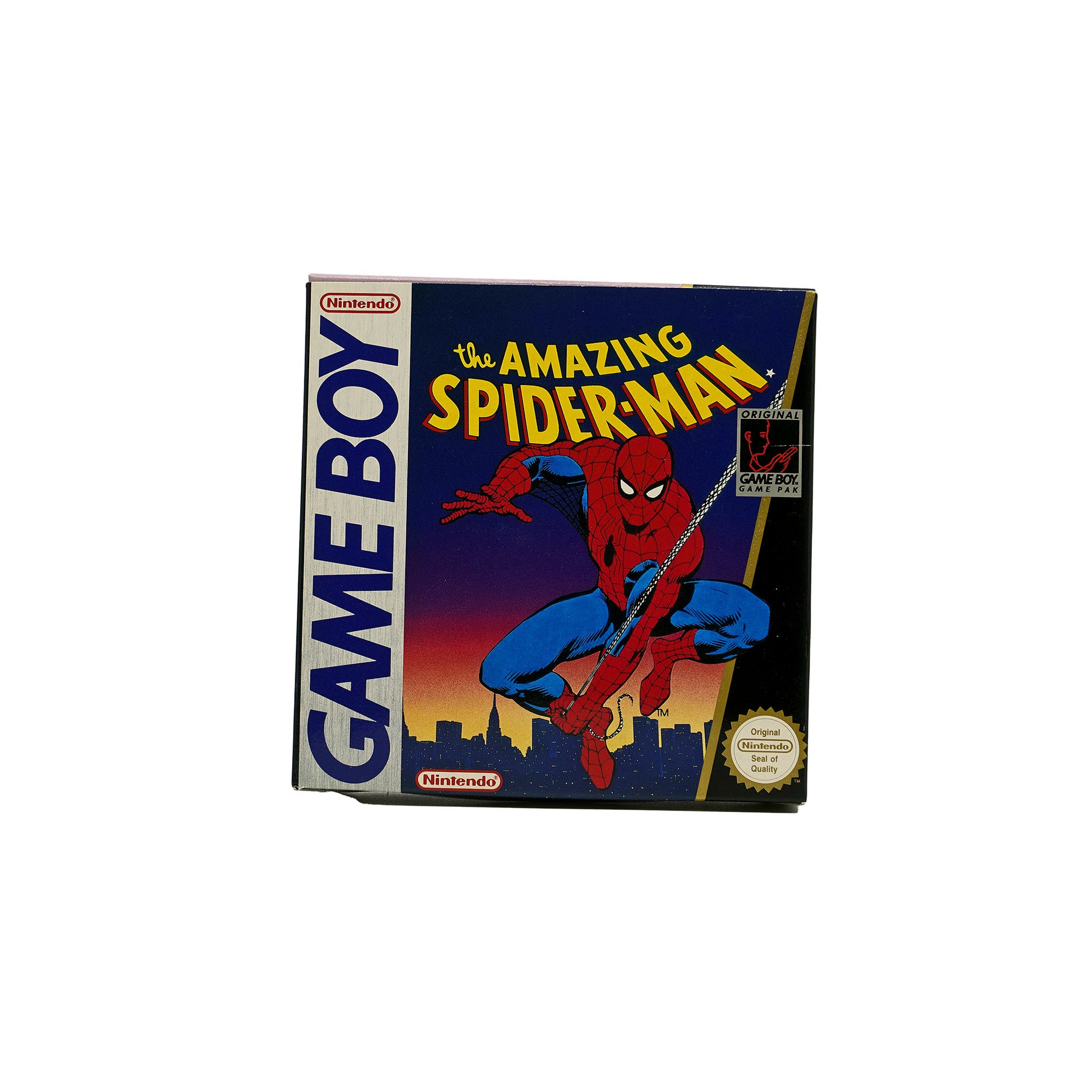 The Amazing Spider-Man Spiel für Game Boy in Originalverpackung - Vorderseite
