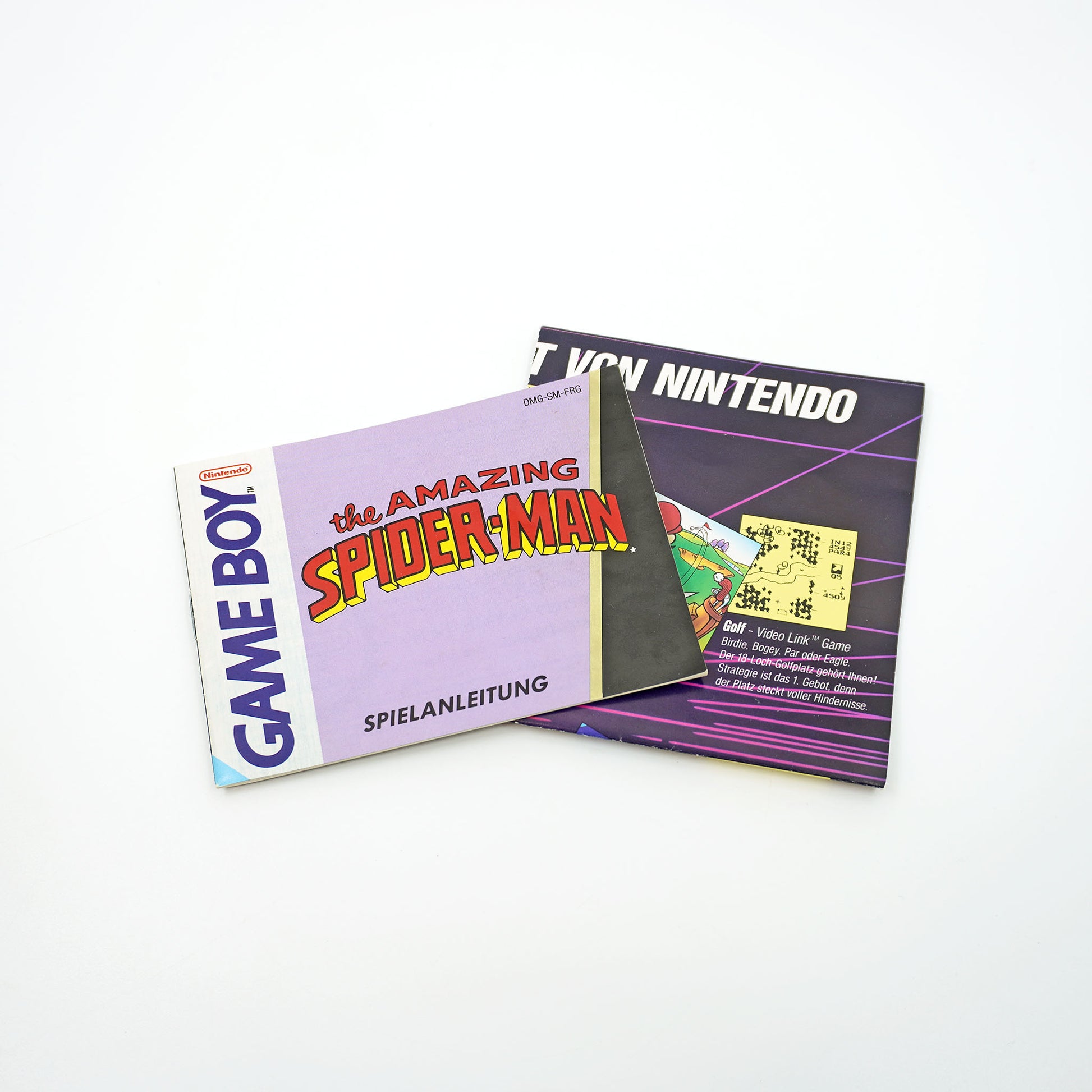 The Amazing Spider-Man Game Boy Anleitung - Vorderseite