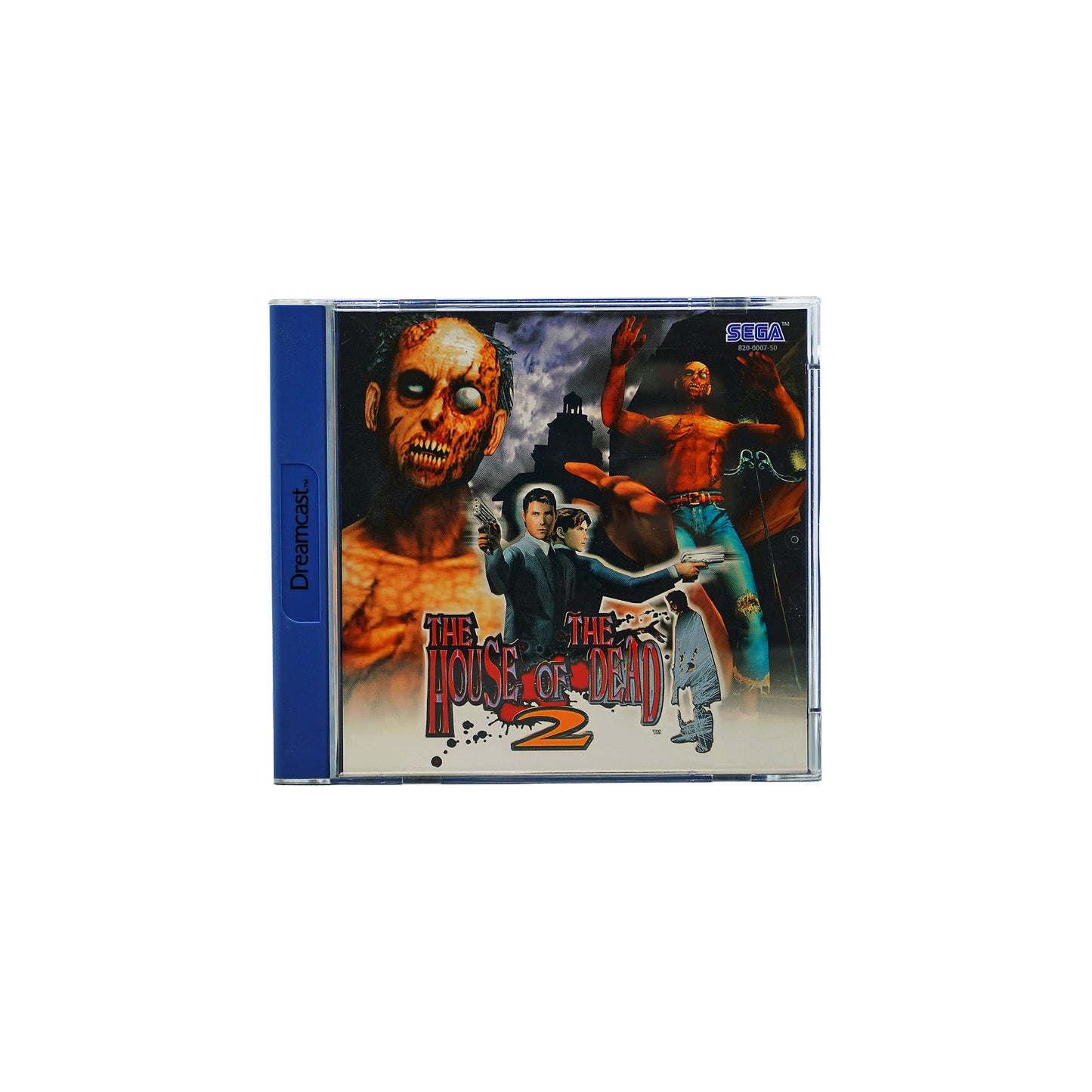 The House of the Dead 2 Spiel für Dreamcast - Vorderseite