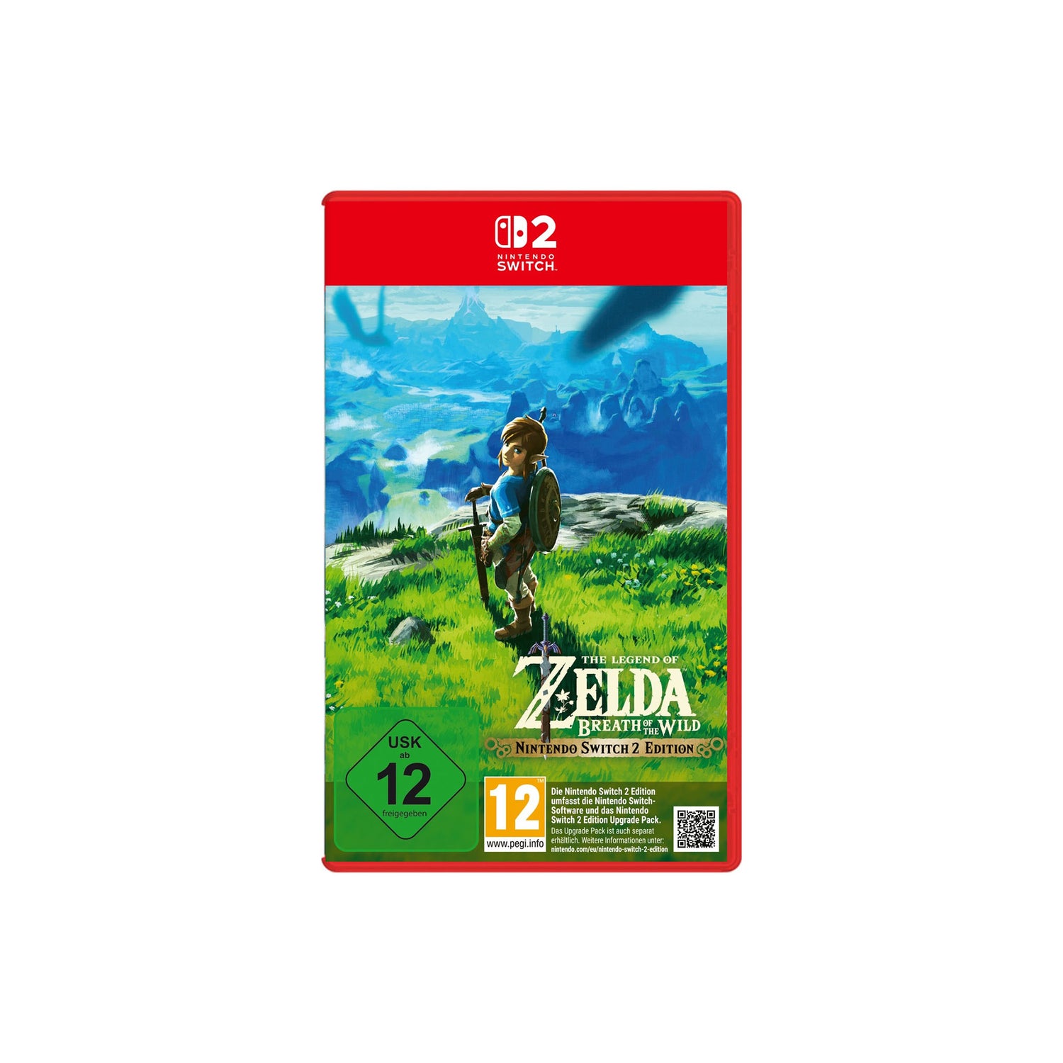 The Legend of Zelda: Breath of the Wild Spiel für Switch 2 - Vorderseite