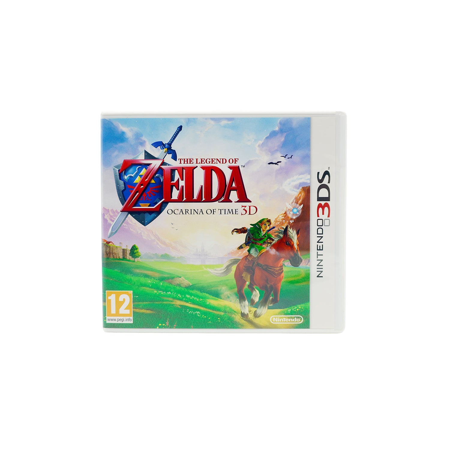 The Legend of Zelda: Ocarina of Time 3D für Nintendo 3DS in Originalverpackung – Vorderseite