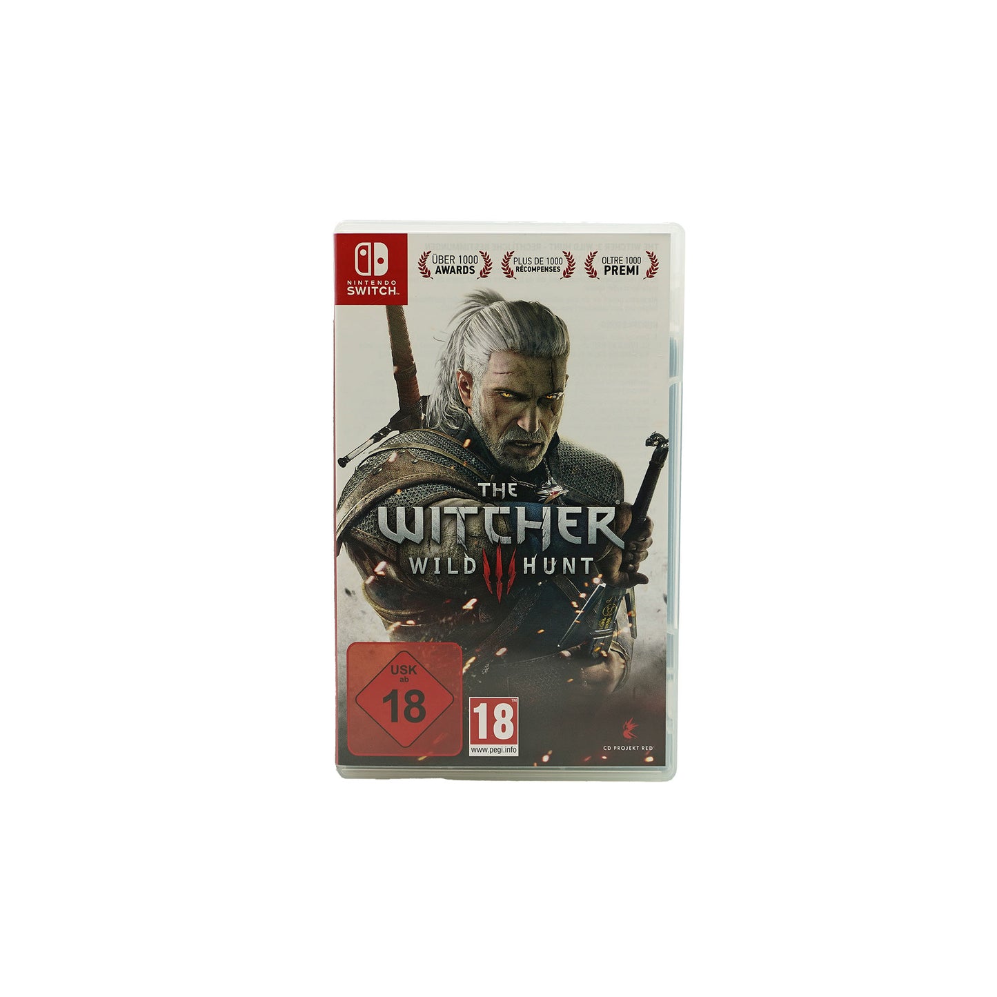The Witcher 3: Wild Hunt Spiel für Switch - Vorderseite