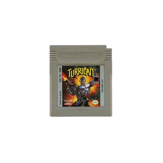 Turrican Spiel für Gameboy - Vorderseite