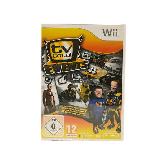 TV Total Events Spiel für Wii - Vorderseite