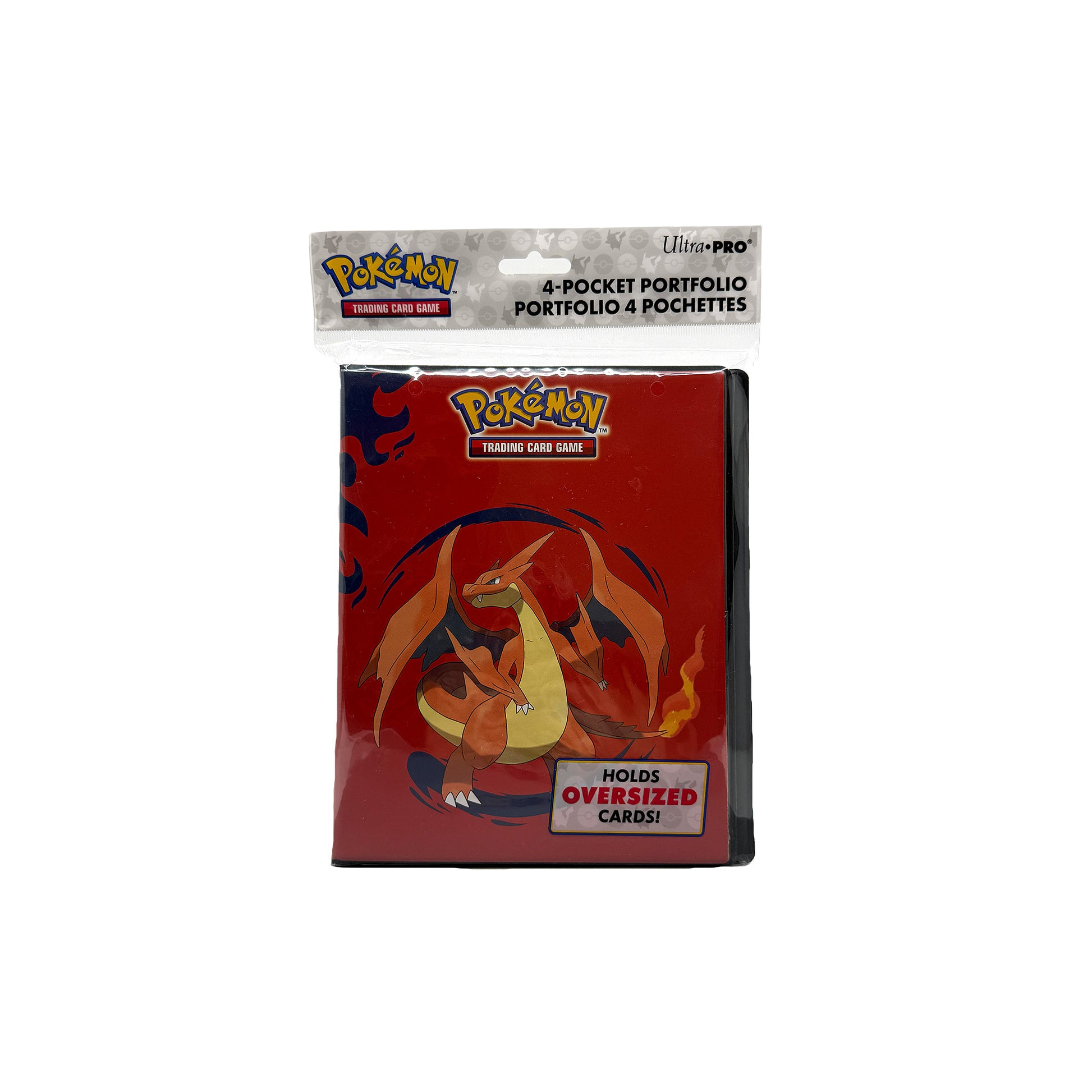 Ultra Pro Charizard 4-Pocket Portfolio für Pokémon Sammelkartenspiel in Originalverpackung - Vorderseite