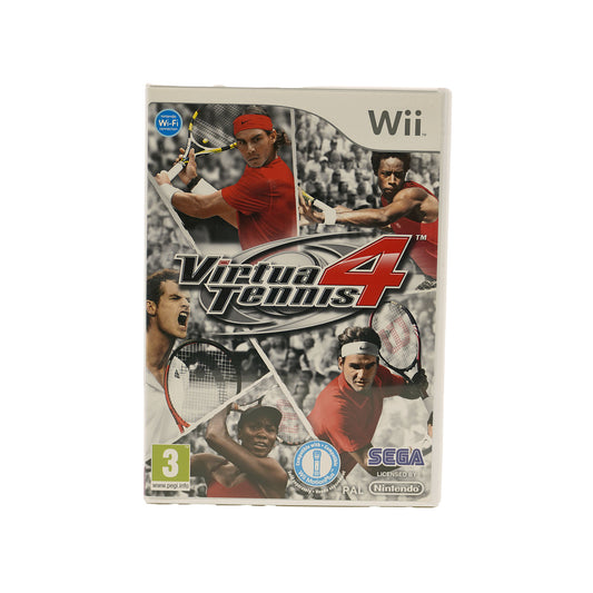 Virtua Tennis 4 Spiel für Wii - Vorderseite