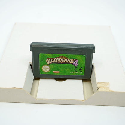 Wario Land 4 Game Boy Advance Cartridge - Vorderseite