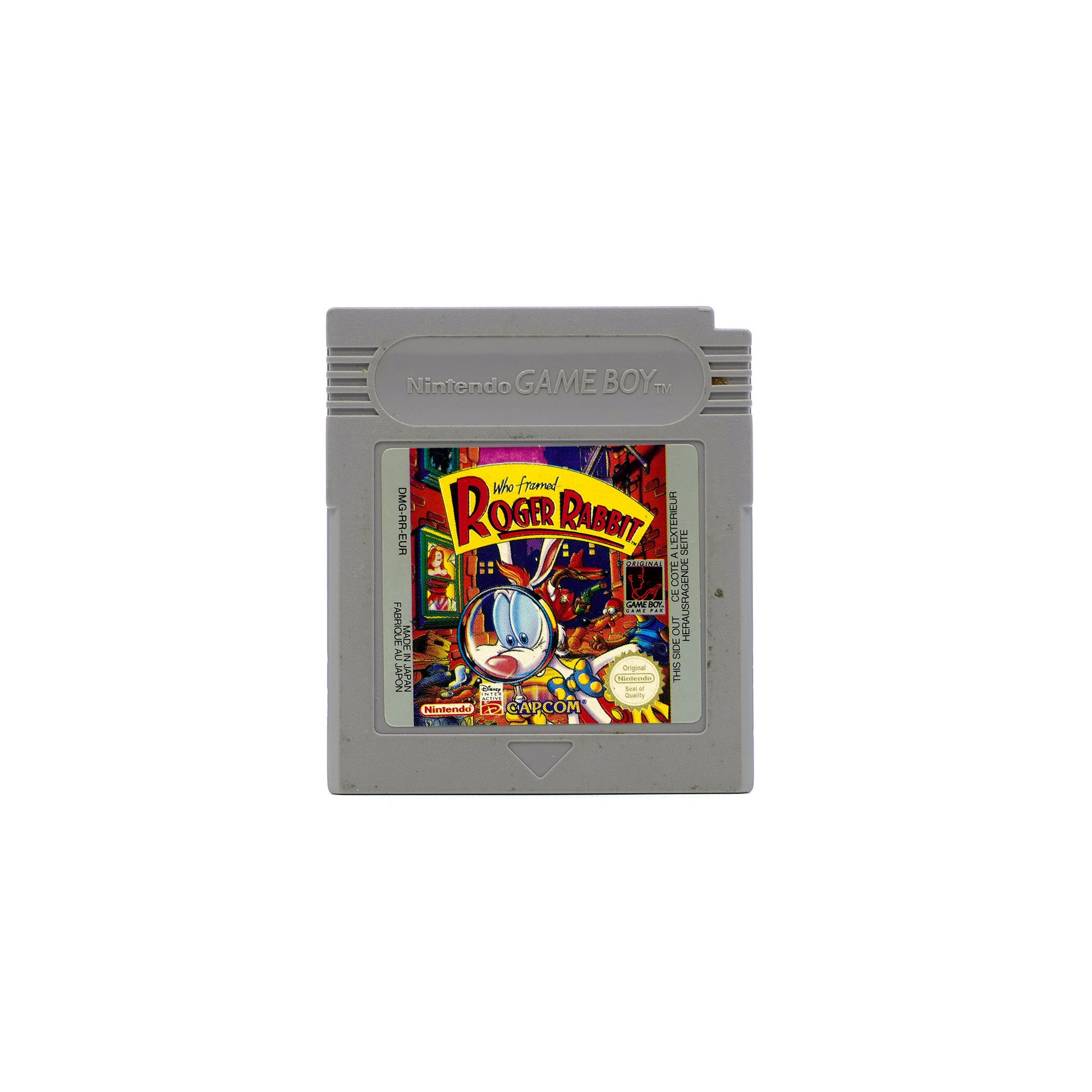 Who Framed Roger Rabbit Spiel für Gameboy in gebrauchtem Zustand - Vorderseite