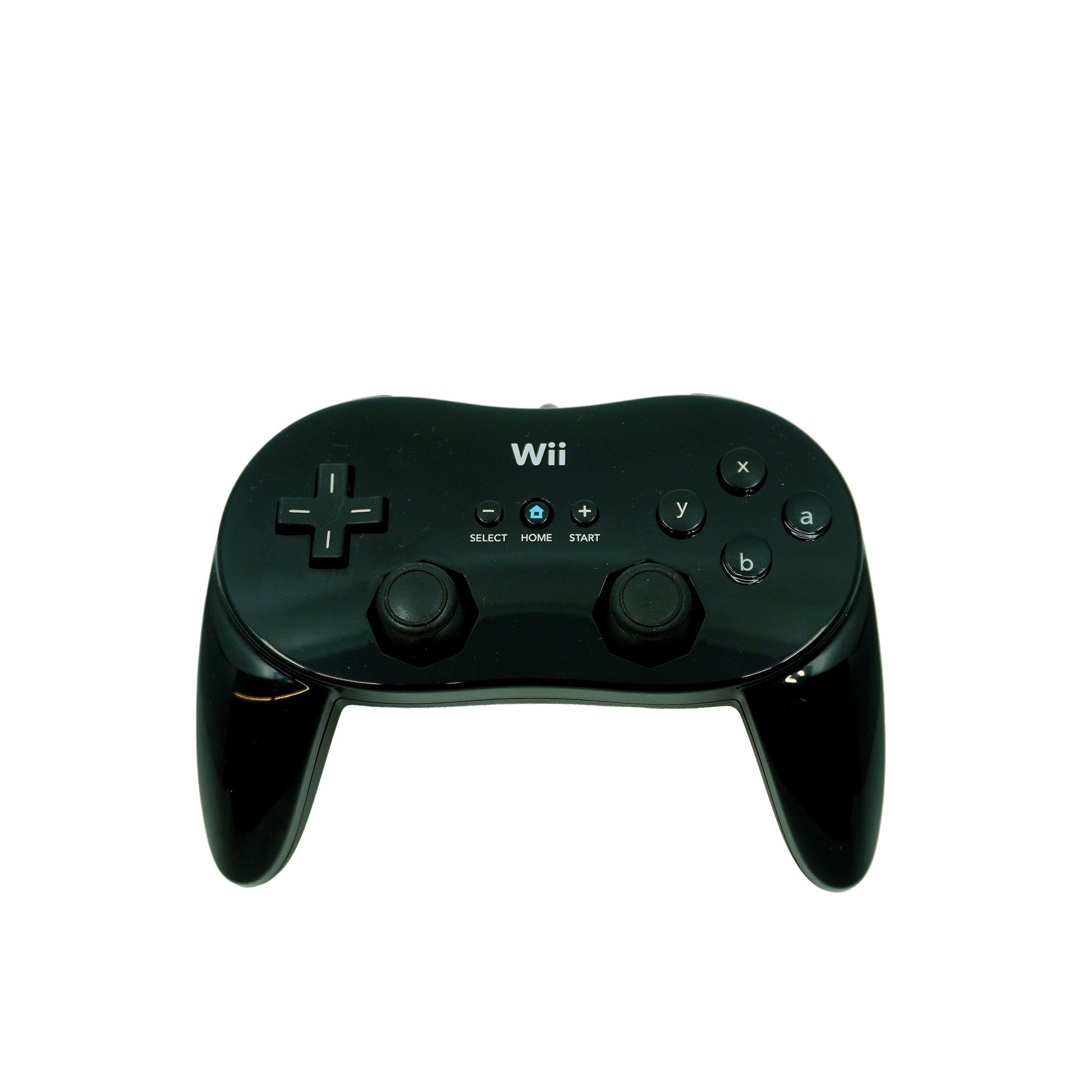Produktfoto Wii Classic Controller Pro für Wii und Wii U in schwarz