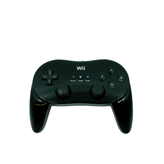 Produktfoto Wii Classic Controller Pro für Wii und Wii U in schwarz