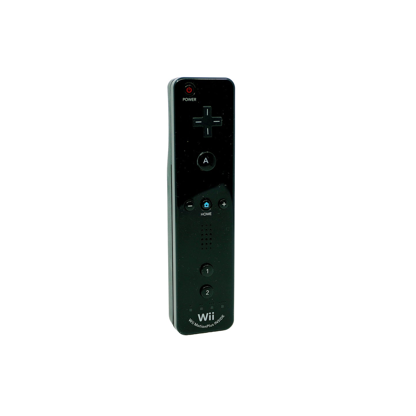 Produktfoto Wii Mote Controller mit Motion Plus für Wii und Wii U in schwarz