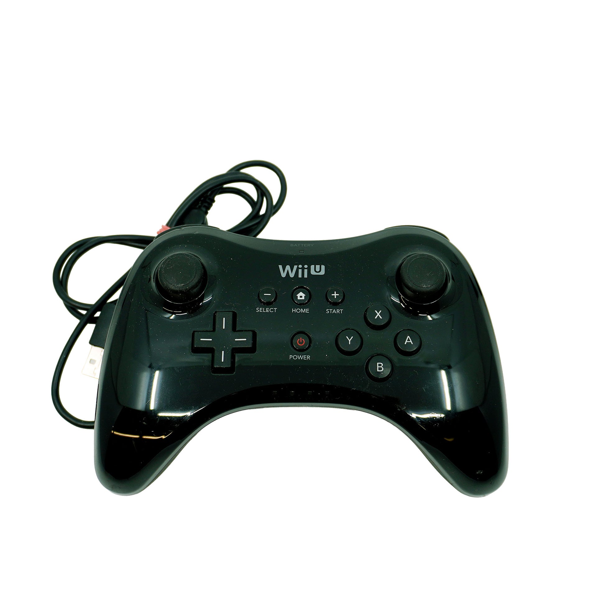 Produktfoto Wii U Pro Controller für Wii U in schwarz