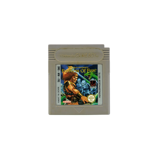 Wizards & Warriors X: Fortress of Fear Spiel für Gameboy - Vorderseite