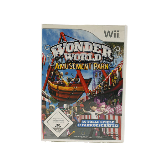 Wonder World Amusement Park Spiel für Wii - Vorderseite