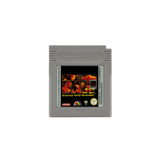 WWF Raw Spiel für Gameboy - Vorderseite