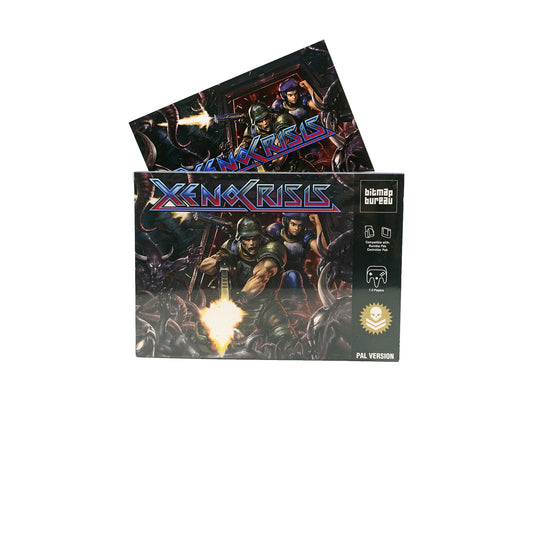 Xeno Crisis Spiel in Originalverpackung für Nintendo 64 - Vorderseite