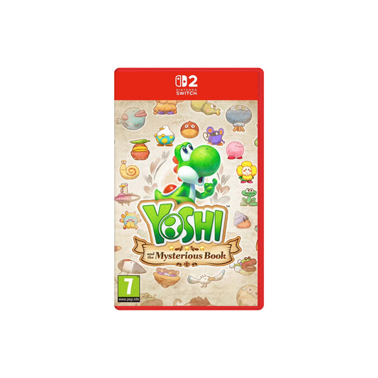 Yoshi and the Mysterious Book für Nintendo Switch 2 in Originalverpackung - Vorderseite