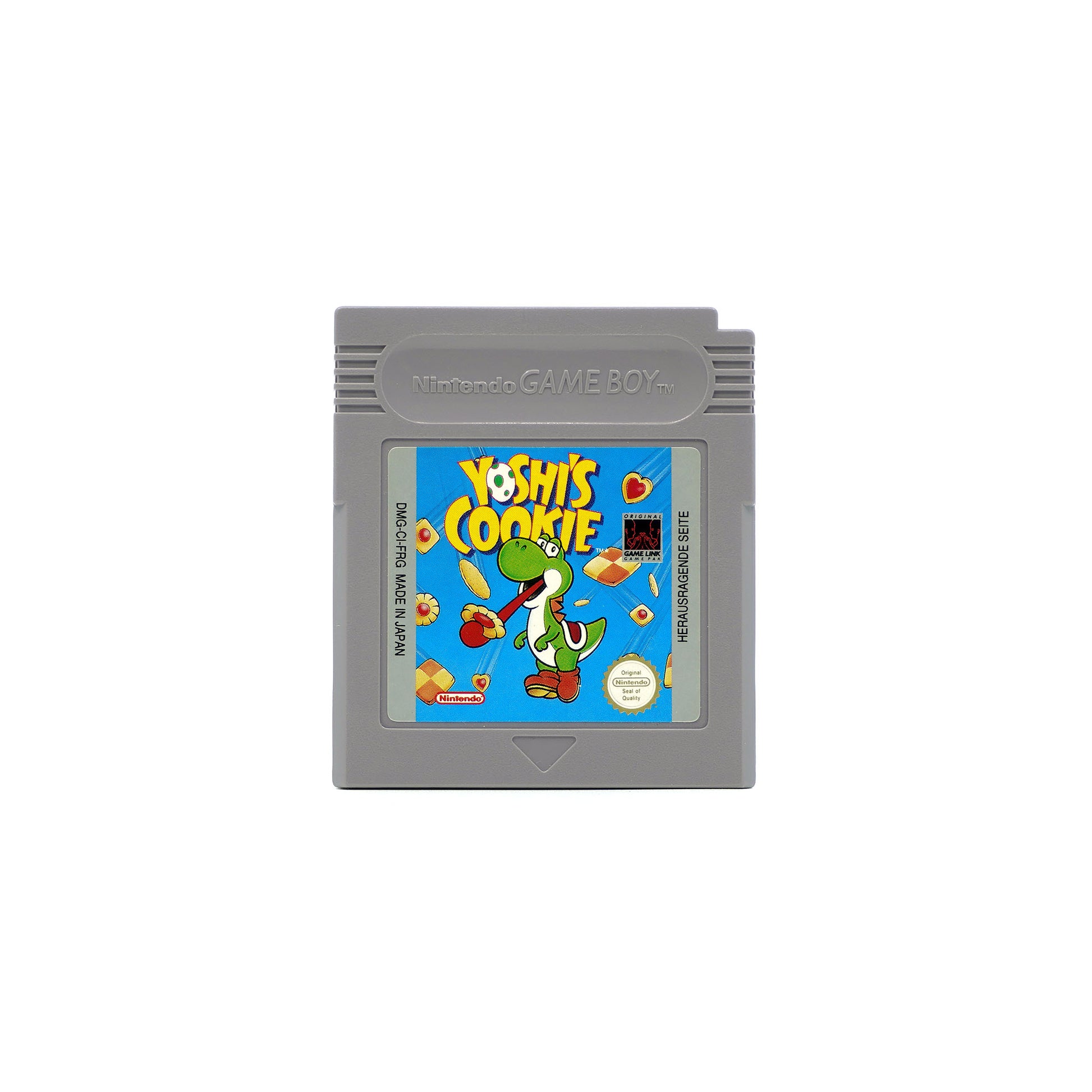Yoshi's Cookie Spiel für Gameboy - Vorderseite
